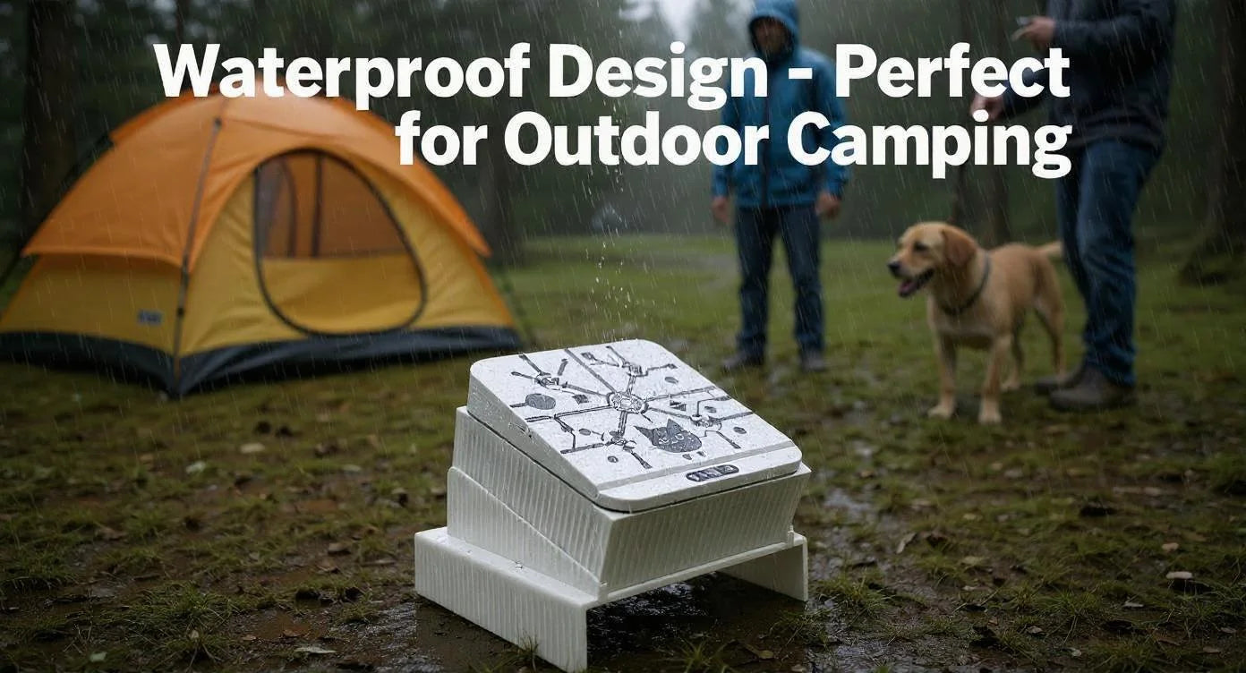 Smart Microchip Cat Feeder – Infrared Auto-Opening Pet Bowl with Sealed Lid & Ergonomic Design