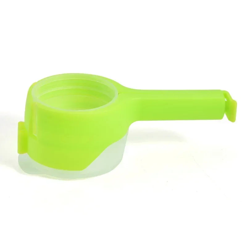 Travel-Friendly Snack Sealer Clip with Cap