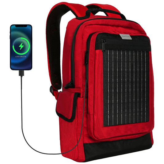 Avcon High-Tech Solar Backpack – Smart Unisex Outdoor Bag with USB Charging