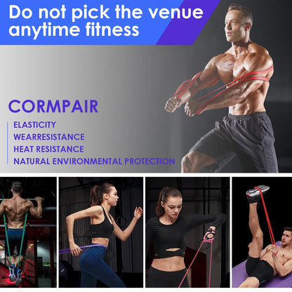 Heavy-Duty Resistance Bands – 41" Power & Pull-Up Assist