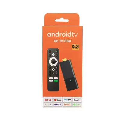 Dcolor S01 4K Android 13 TV Stick – Smart HD Streaming Dongle with Remote Control