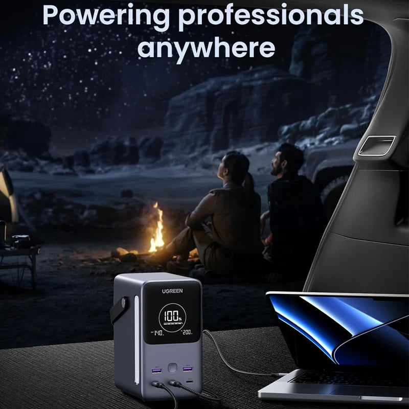 UGREEN 300W Power Station – 48,000mAh Fast-Charging 6-in-1 Portable Power Bank