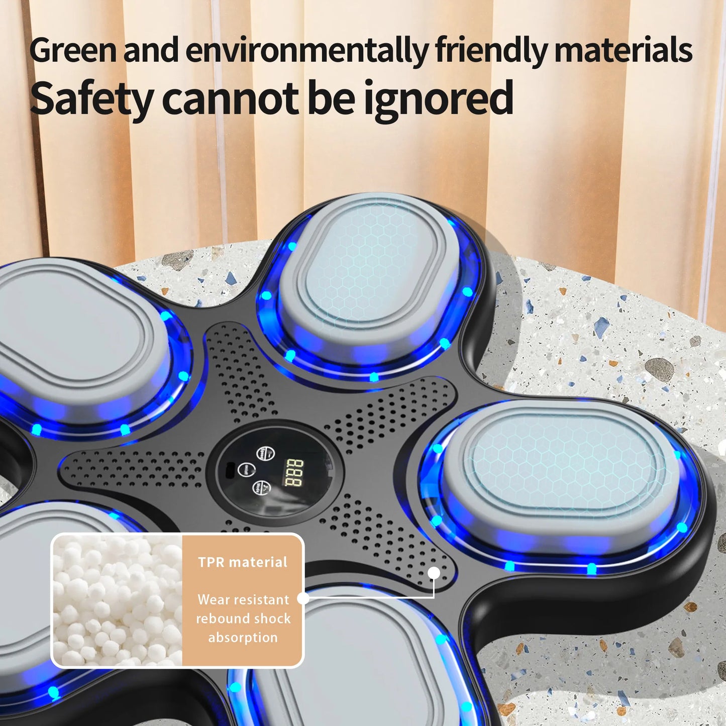 Smart Music Boxing Machine – 2025 Electronic Fitness & Stress Relief Target