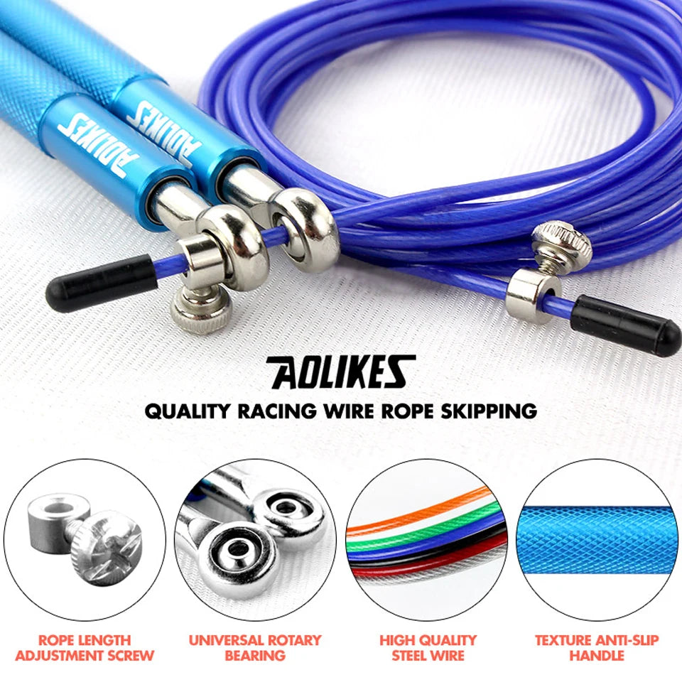 AOLIKES Fast Skipping Rope for MMA & Boxing