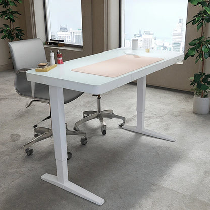 Smart Dual-Motor Height Adjustable Standing Desk – Durable Modern Executive Office Table | Ergonomic High-Tech Workspace
