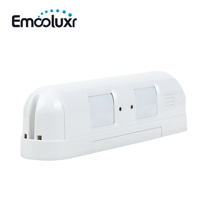 Outdoor Dual-Tech PIR Curtain Sensor – 24m Long-Range Wired Security Alarm