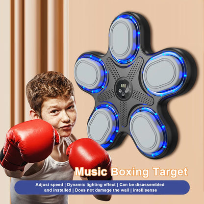 Smart Music Boxing Machine – 2025 Electronic Fitness & Stress Relief Target