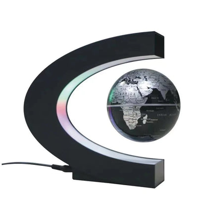 Cool Tech Spinning Globe Office Decor Gadget or Room Desk Toys Accessories for Men Boss Birthday Unique Geography Gifts