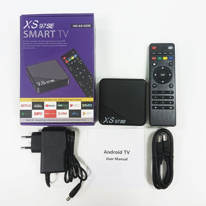 XS97 SE 4K Android TV Box – Smart HD Streaming Box with Remote Control
