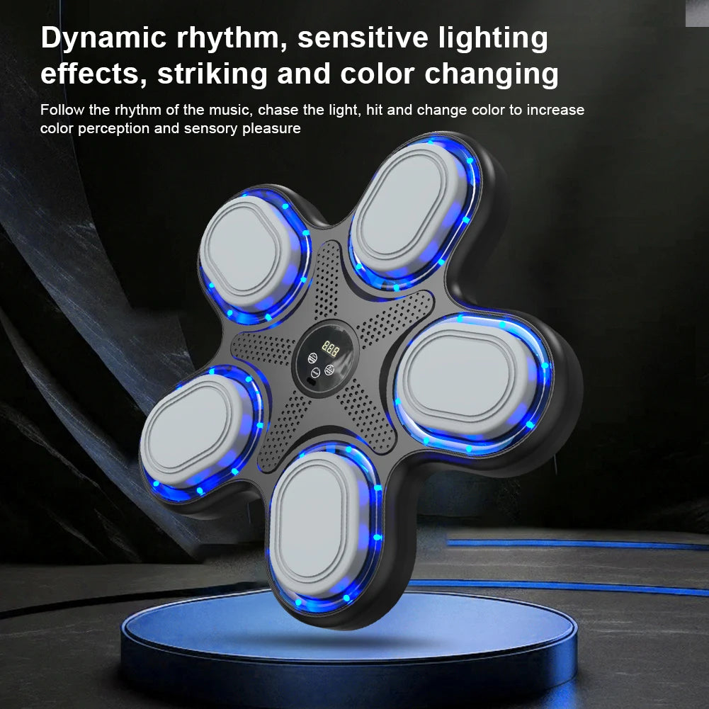 Smart Music Boxing Machine – 2025 Electronic Fitness & Stress Relief Target