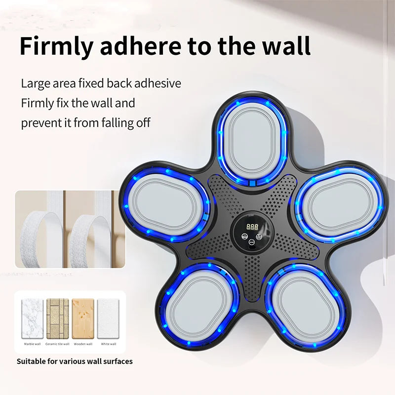 Smart Music Boxing Machine – 2025 Electronic Fitness & Stress Relief Target