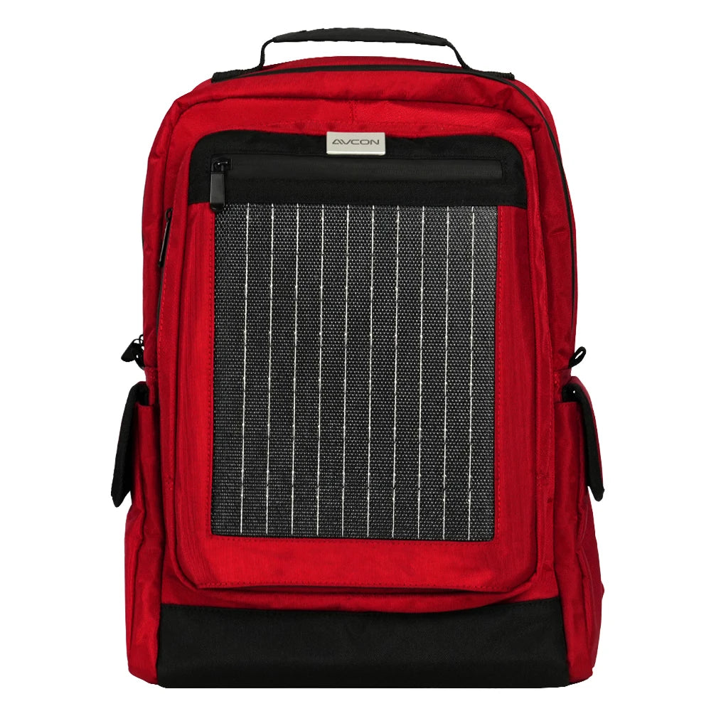 Avcon High-Tech Solar Backpack – Smart Unisex Outdoor Bag with USB Charging