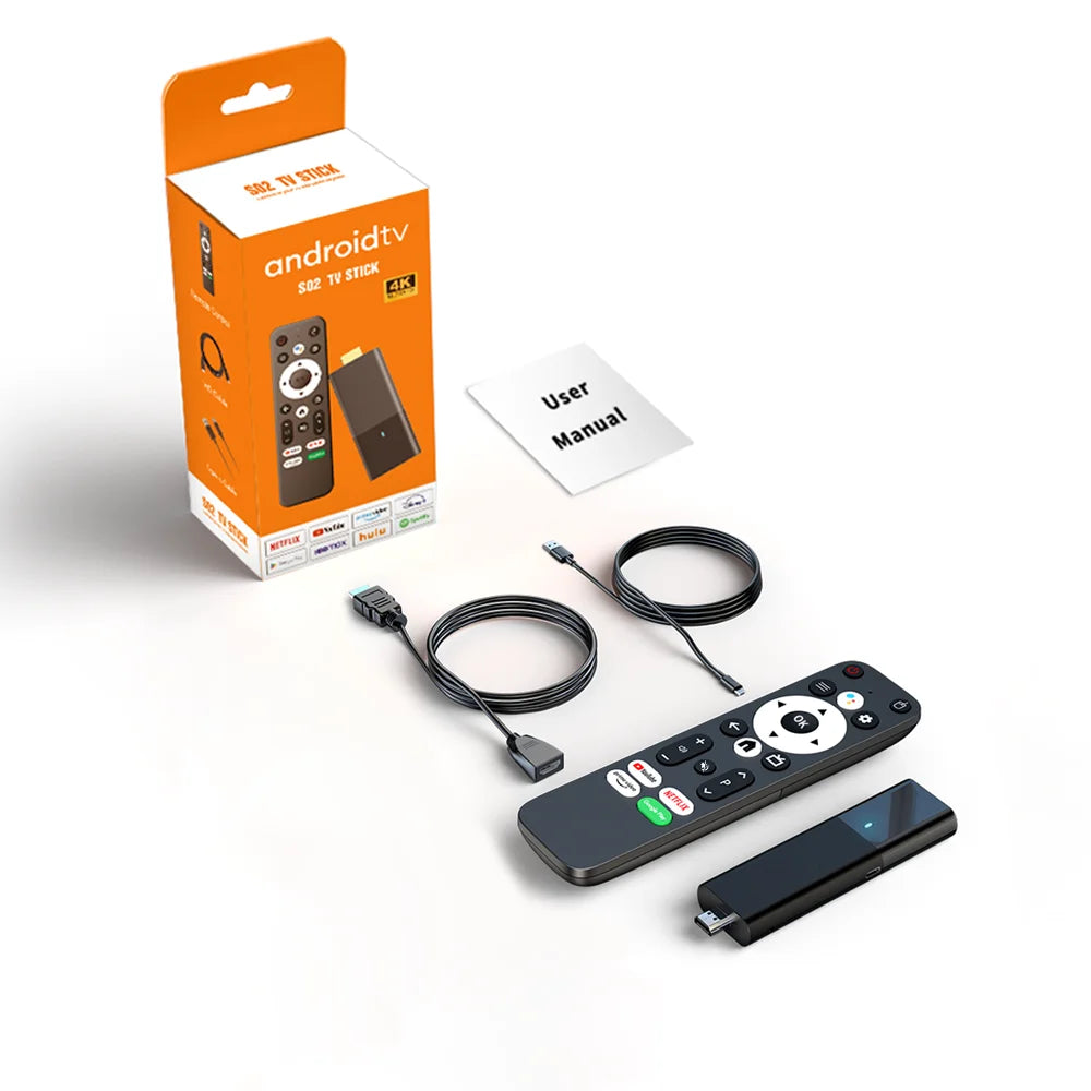 Dcolor S01 4K Android 13 TV Stick – Smart HD Streaming Dongle with Remote Control