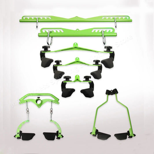 Lat Pull Down T-Bar Handle – Rotating Row V-Bar Cable Attachment for Back Training | Gym Pulley Grip 💪🏋️