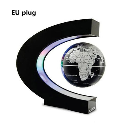 Cool Tech Spinning Globe Office Decor Gadget or Room Desk Toys Accessories for Men Boss Birthday Unique Geography Gifts