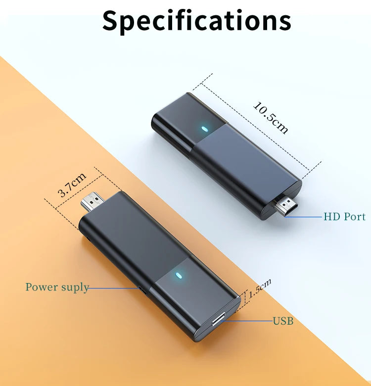 Dcolor S01 4K Android 13 TV Stick – Smart HD Streaming Dongle with Remote Control