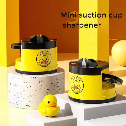 Suction-Base Knife Sharpener for Chef and Damascus Knives
