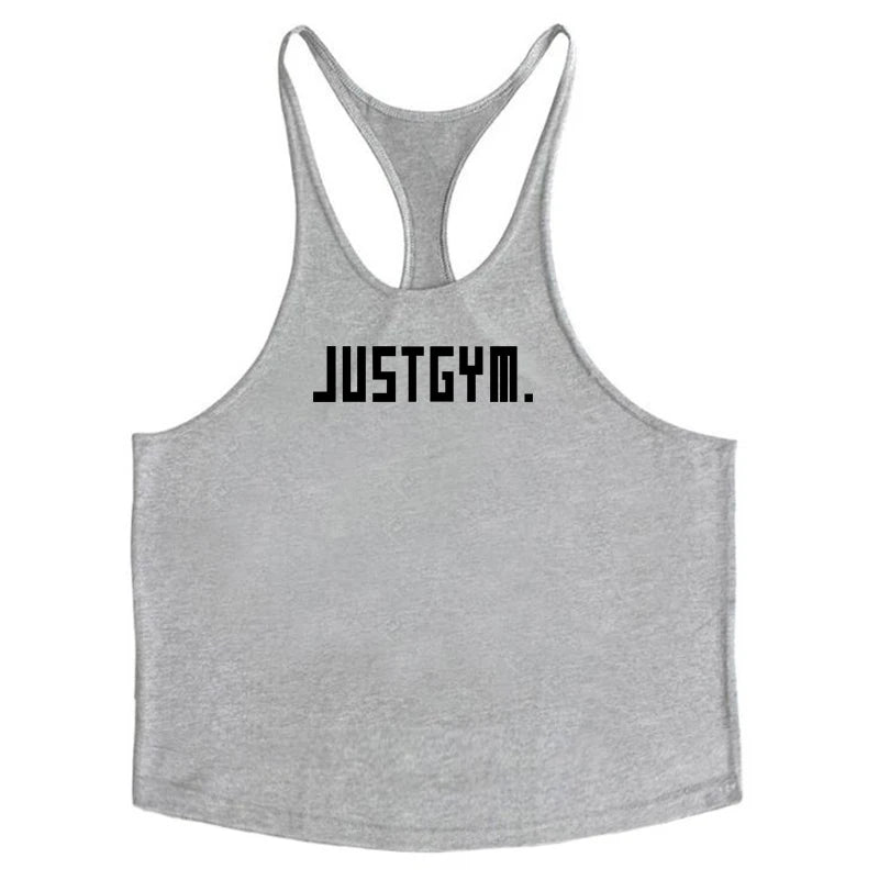 Men’s Muscle Stringer Tank Top – Gym & Bodybuilding