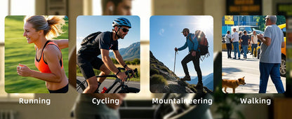 Smart Fitness Ring – Heart Rate, SpO₂, BP & Sleep Tracking for Men & Women