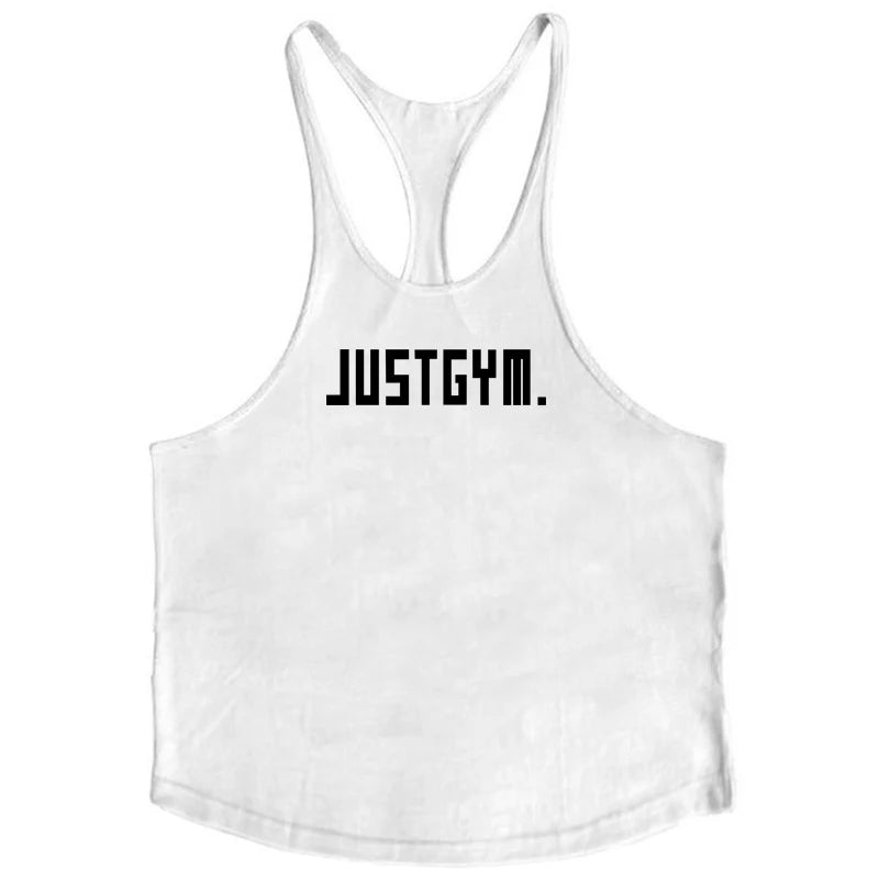 Men’s Muscle Stringer Tank Top – Gym & Bodybuilding