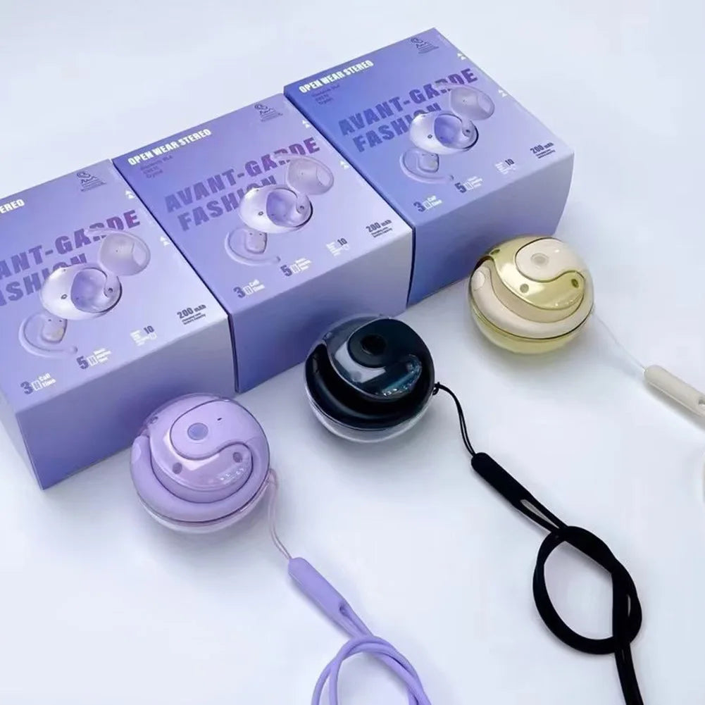 Bluetooth AI Translator Earphones – 144-Language Real-Time Translation Headset