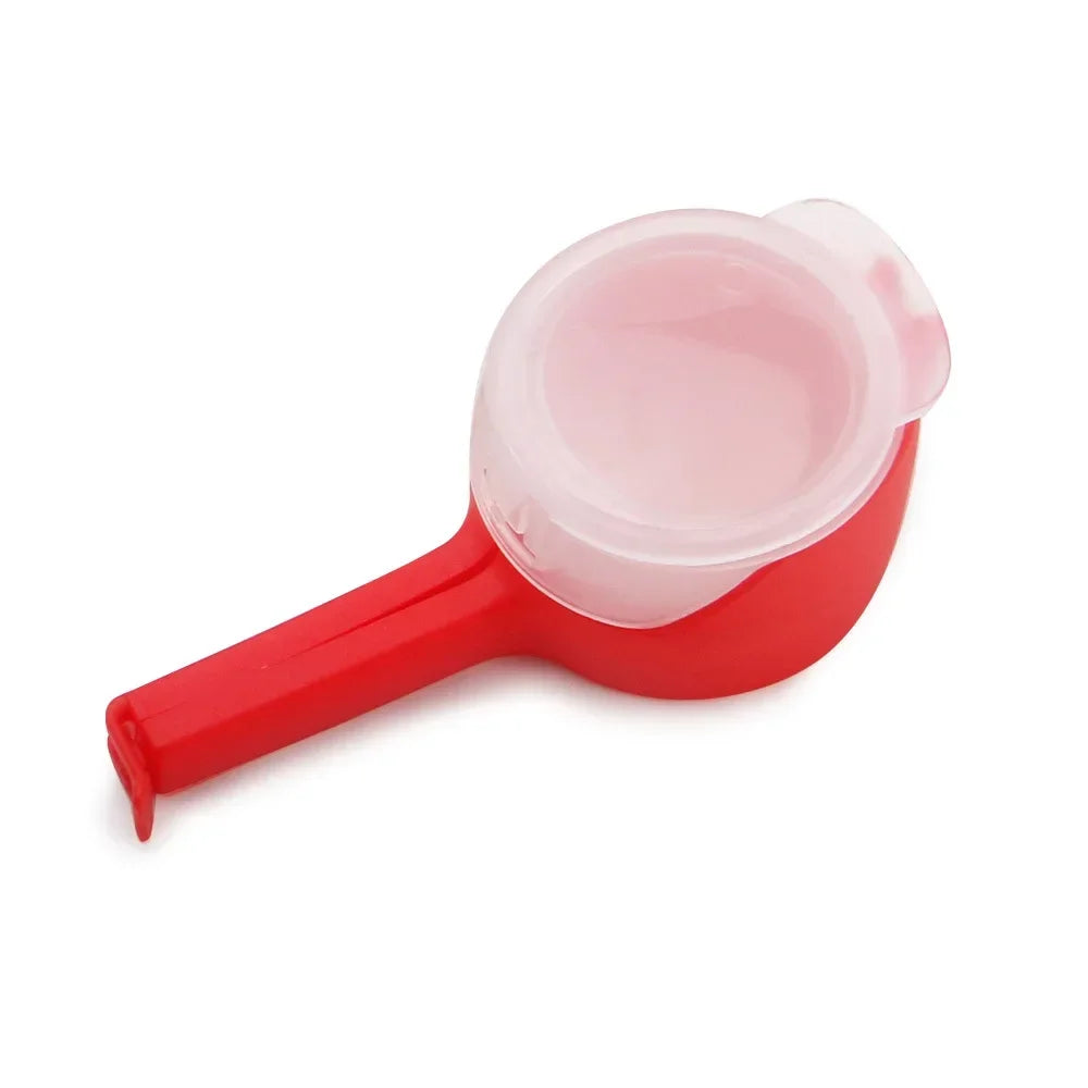 Travel-Friendly Snack Sealer Clip with Cap