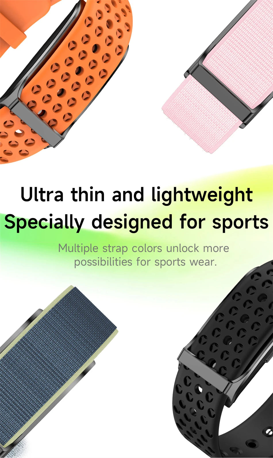 New Sport Fitness Tracker Smart Bracelet Heart Rate Blood Pressure Monitor Pedometer Call Reminder Smartwatch Band for Men Women