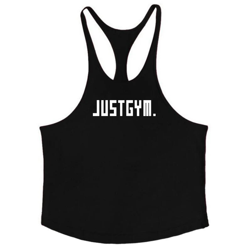Men’s Muscle Stringer Tank Top – Gym & Bodybuilding