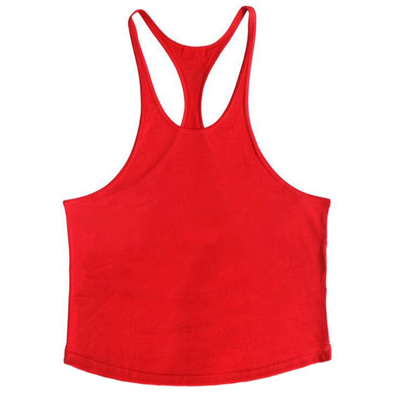 Men’s Muscle Stringer Tank Top – Gym & Bodybuilding