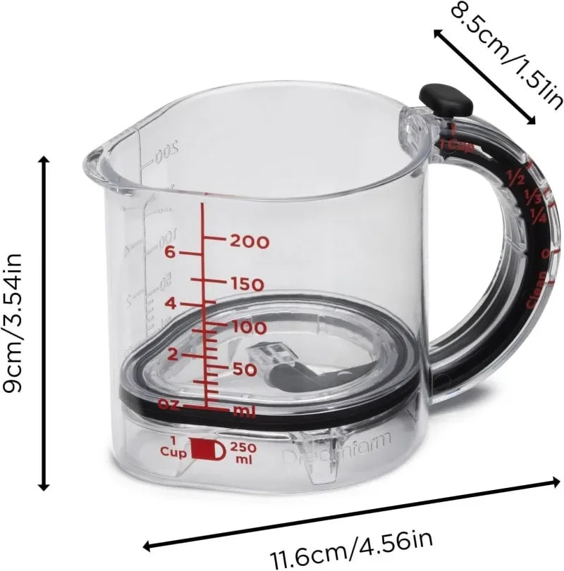 4-in-1 Adjustable Multifunction Measuring Cup