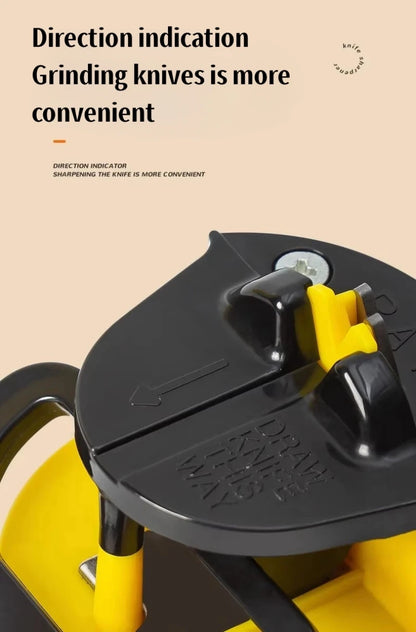 Suction-Base Knife Sharpener for Chef and Damascus Knives