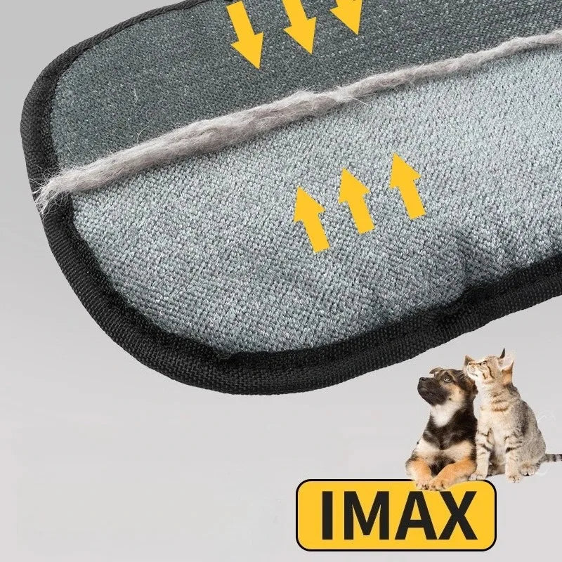 Pet Electrostatic Hair Removal Gloves Two-way Bristle Collection Cat Dog Hair Sticky Hair Artifact Pets Glove