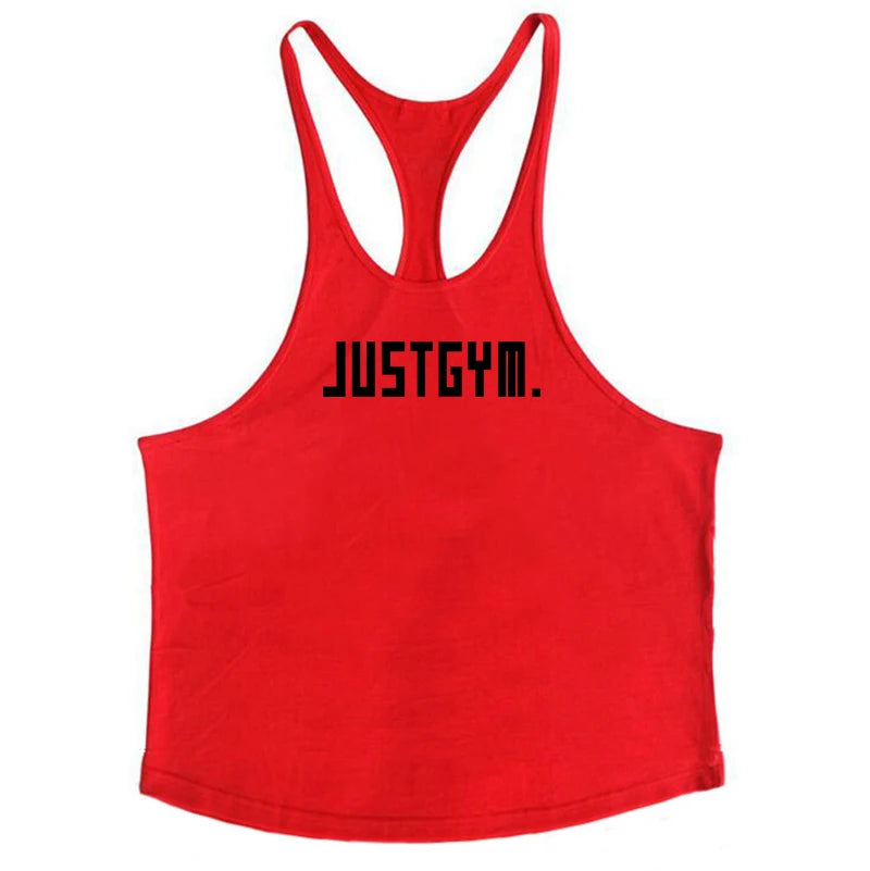 Men’s Muscle Stringer Tank Top – Gym & Bodybuilding