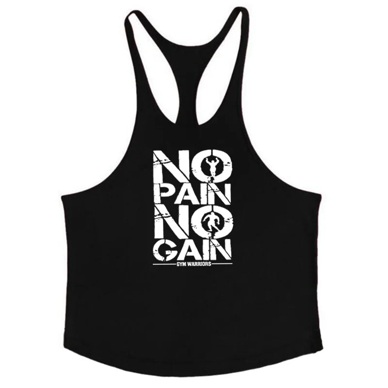 Men’s Muscle Stringer Tank Top – Gym & Bodybuilding