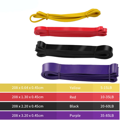 Heavy-Duty Resistance Bands – 41" Power & Pull-Up Assist
