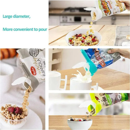 Travel-Friendly Snack Sealer Clip with Cap