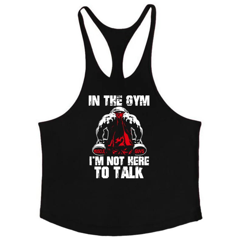 Men’s Muscle Stringer Tank Top – Gym & Bodybuilding
