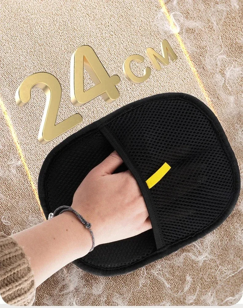 Pet Electrostatic Hair Removal Gloves Two-way Bristle Collection Cat Dog Hair Sticky Hair Artifact Pets Glove