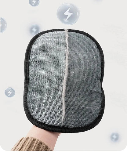 Pet Electrostatic Hair Removal Gloves Two-way Bristle Collection Cat Dog Hair Sticky Hair Artifact Pets Glove