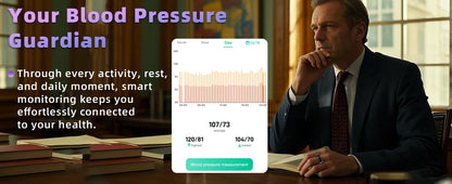 Smart Fitness Ring – Heart Rate, SpO₂, BP & Sleep Tracking for Men & Women