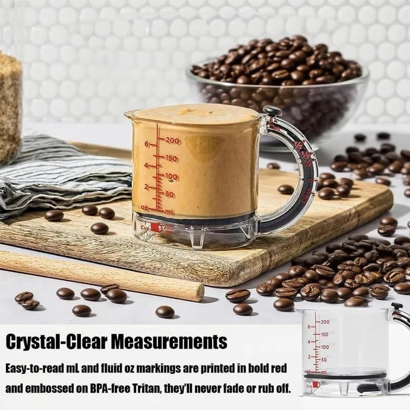 4-in-1 Adjustable Multifunction Measuring Cup