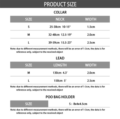 Collarlogo Adjustable Pet Dog Collar Durable Soft Cute Creative Lemon Design Leash Neoprene Harness Poop Poo Bag Dispenser