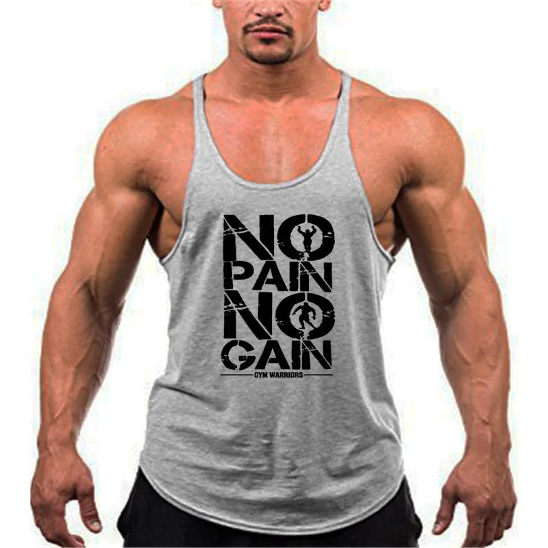 Men’s Muscle Stringer Tank Top – Gym & Bodybuilding