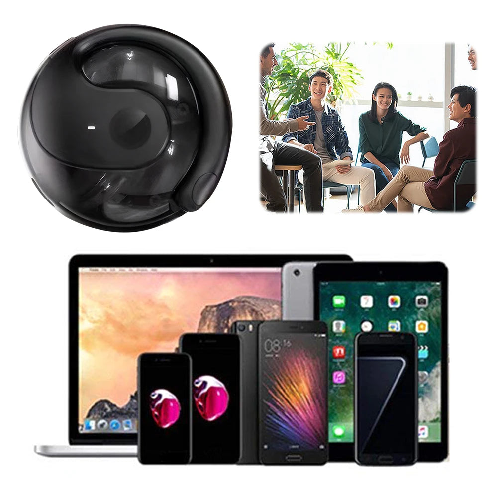 Bluetooth AI Translator Earphones – 144-Language Real-Time Translation Headset