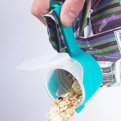 Travel-Friendly Snack Sealer Clip with Cap