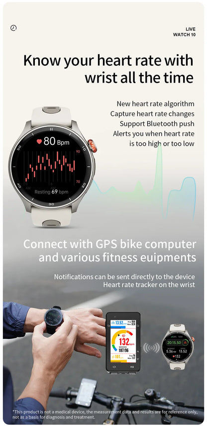 IGPSPORT GPS Smart Sports Watch – Multi-Sport Fitness & Data Tracking
