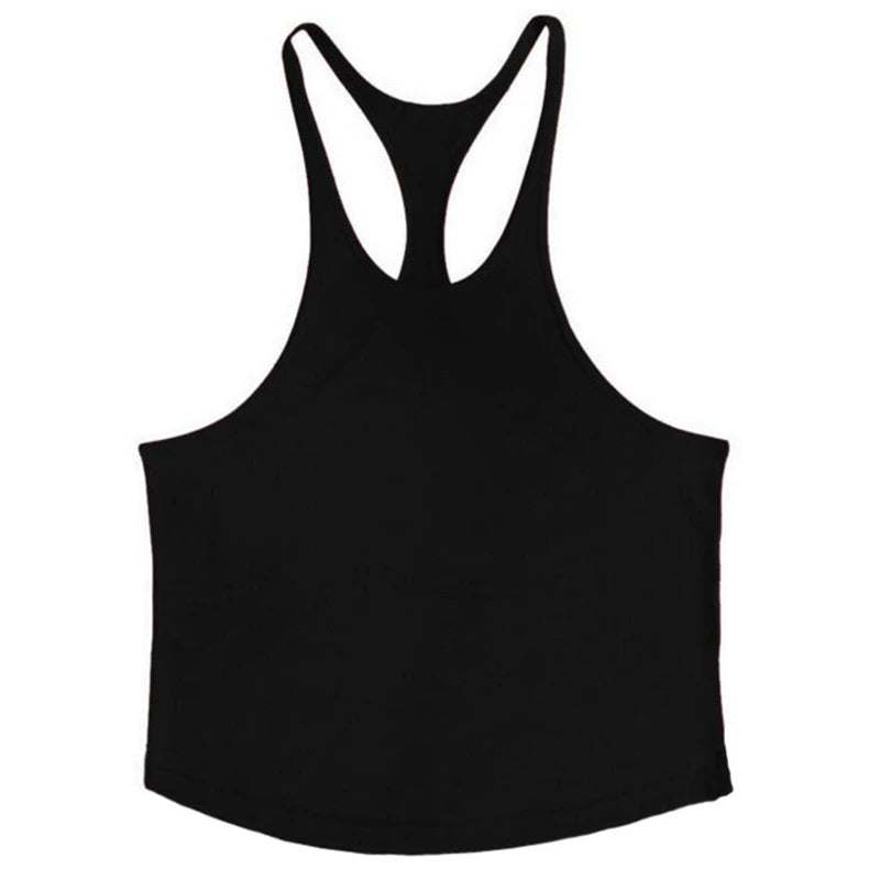 Men’s Muscle Stringer Tank Top – Gym & Bodybuilding