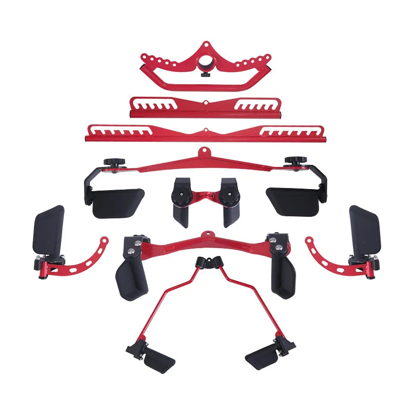 Lat Pull Down T-Bar Handle – Rotating Row V-Bar Cable Attachment for Back Training | Gym Pulley Grip 💪🏋️