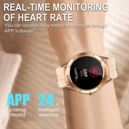 1.28" HD Fitness Smartwatch – Health Tracker & IP67 Waterproof Sports Watch
